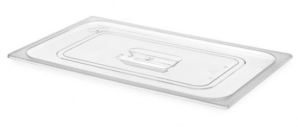 Pokrywka do pojemników GN z poliwęglanu 1/2 | Hendi 864128
