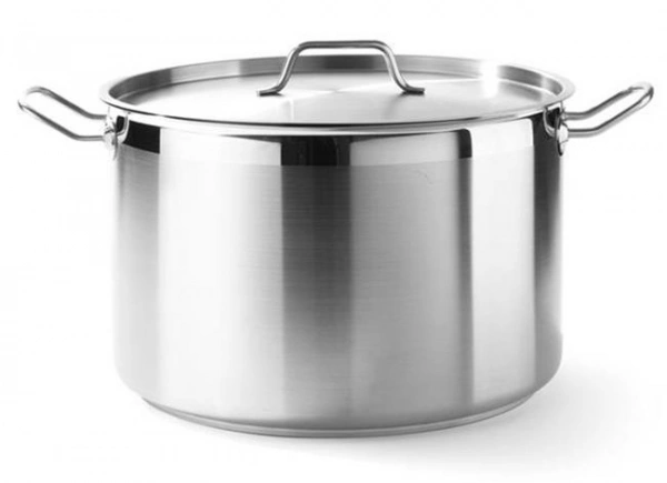 Garnek średni Profi Line z pokrywką 10 l, śr. 280 x 170 h | Hendi 831502