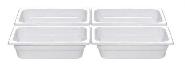 Pojemnik GN 1/1 z melaminy GN 1/4 | Hendi 561881