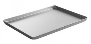 Taca ekspozycyjna 40 x 30 srebrna aluminiowa
