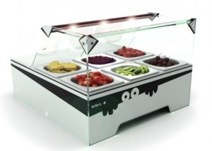 Witryna chłodnicza nadstawna Sayl Topping Box Mini