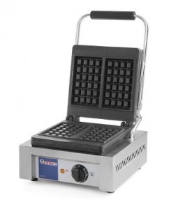 Gofrownica pojedyńcza żeliwna Hendi