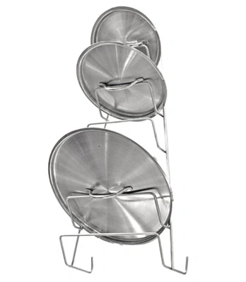 Wieszak na pokrywki do garnków - nierdzewny