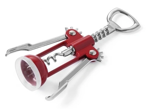 Korkociąg ze stali chromowanej Hendi