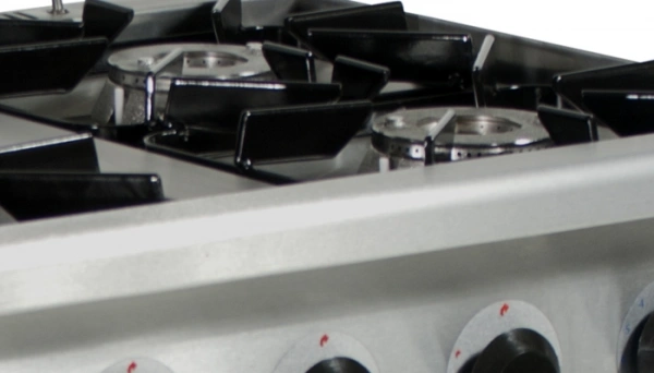 Trzon gastronomiczny czteropalnikowy gazowy z piekarnikiem gazowym