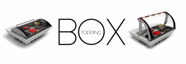 Witryna nadstawna chłodnicza Sayl Topping Box
