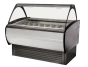 Dystrybutor do lodów, głębokość 1120 mm | stelaż pod kuwety 5,2L x 12szt/ 16szt | COLD MALIBU W DL