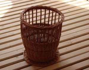 Kosz wiklinowy na bagietki