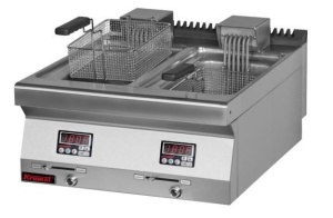 Frytkownica elektryczna Kromet 700.FE-2x10F