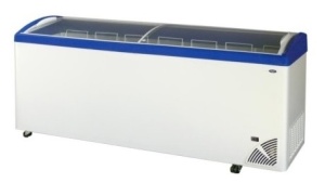 Chłodziarka skrzyniowa z ukośną szybą 650 litrów | BYFAL ARO-706/3 A