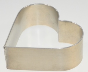 Rant aluminiowy w kształcie serca 16-24 cm