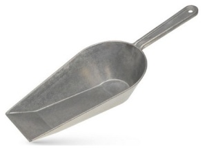 Szufelka do mąki aluminiowa 0,5-1 kg | Benler