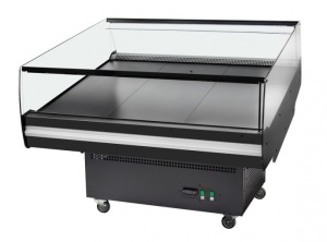 Witryna chłodnicza przeszklona, długość 1,26m | COLD BALI W-12