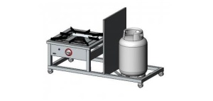 Taboret gastronomiczny gazowy TG-105.V