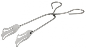 Szczypce cukiernicze stalowe - długość 22 cm