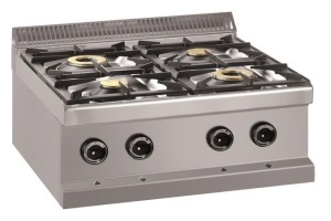 Kuchnia gazowa stołowa 4-palnikowa Hendi