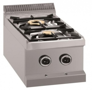 Kuchnia gazowa nastawna 2-palnikowa - moc 9,5 kW
