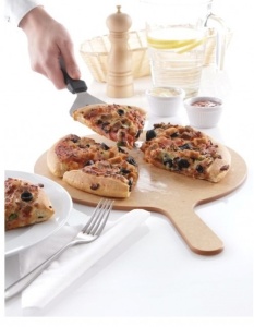 Deska do serwowania pizzy z uchwytem 406 | Hendi 506356
