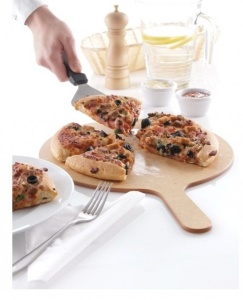 Deska do serwowania pizzy z uchwytem 508 | Hendi 506370