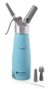 Syfon do bitej śmietany Kurt Scheller Edition niebieski | Hendi 975862