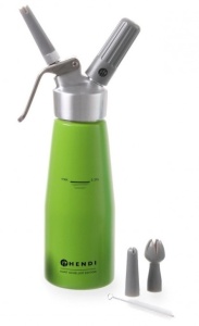 Syfon do bitej śmietany Kurt Scheller Edition zielony | Hendi 975879