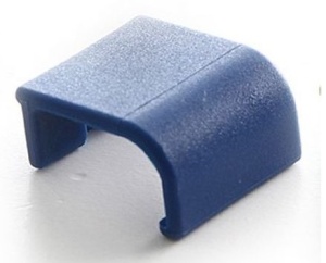 Klipsy do pojemników GN HACCP z polipropylenu niebieski | Hendi 880692