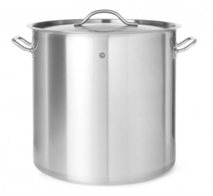 Garnek wysoki - z pokrywką Budget Line 71 l; śr. 450 x 450 h | Hendi 834909