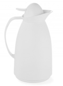 Termos ze szklanym wkładem biały Hendi 449707