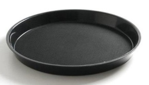 Taca do serwowania z polipropylenu okrągła, z wysokim rantem, śr. 360 mm | Hendi 878408