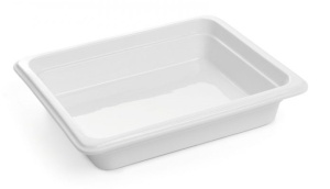 Pojemnik GN z porcelany GN 1/2 65 mm | Hendi 783016