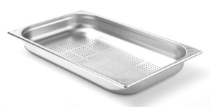 Pojemnik GN 1/1 Kitchen Line perforowany - 530x325 mm65 mm | Hendi 807125