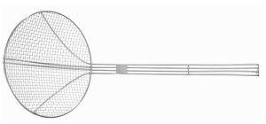 Łyżka cedzakowa śr. 200 Hendi 640609