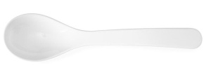 Łyżka do sałatek z tworzywa poj. 0,03 l, biała | Hendi 564103