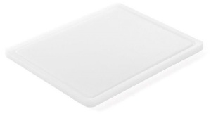 Deska do krojenia HACCP - GN 1/1 biała do nabiału | Hendi 826003