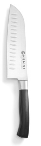 Nóż Santoku - szlif kulowy Profi Line 180 mm | Hendi 844274