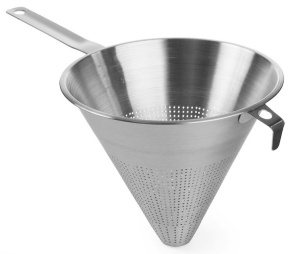 Sito chińskie z dodatkową rączką śr. 235 mm | Hendi 547502