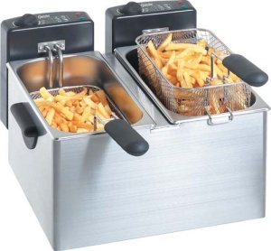 Frytownica podwójna Mini - 2 x 4 L
