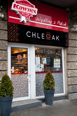 Sklep mięsny i piekarniczy Kawiks - Łódź, ul. Piotrkowska