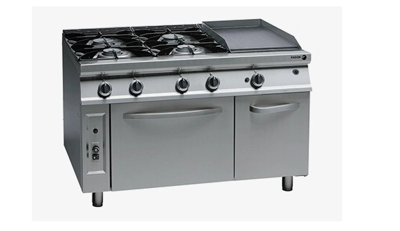 Kuchnia gazowa z płytą grillową i piekarnikiem, Fagor