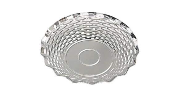 Kosz do pieczywa stalowy - średnica 25 cm