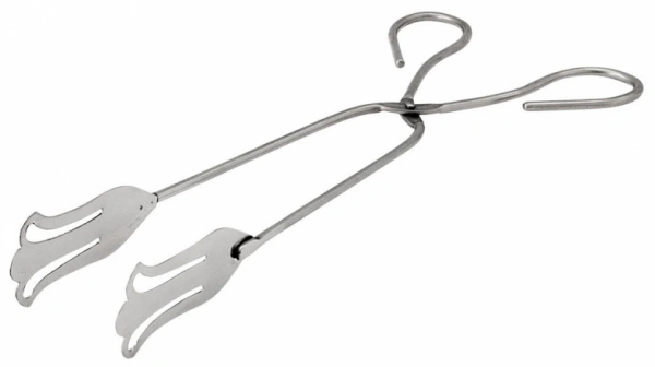 Szczypce cukiernicze stalowe - długość 22 cm