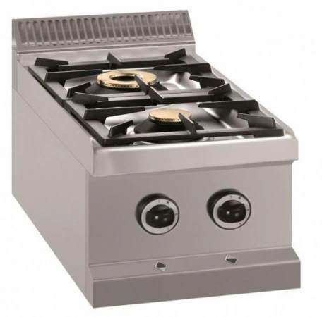 Kuchnia gazowa nastawna 2-palnikowa - moc 9,5 kW