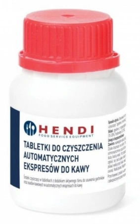 Profesjonalne tabletki do czyszczenia automatycznych ekspresów do kawy | Hendi 231319