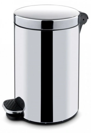 Kosz pedałowy okrągły z wkładem 5 litrów | Hendi 691311