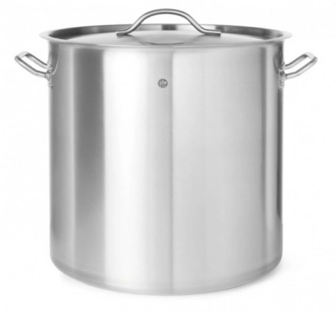 Garnek wysoki - z pokrywką Budget Line 98 l; śr. 500 x 500 h | Hendi 835104