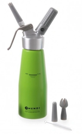 Syfon do bitej śmietany Kurt Scheller Edition zielony | Hendi 975879