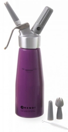 Syfon do bitej śmietany Kurt Scheller Edition fioletowy | Hendi 975886