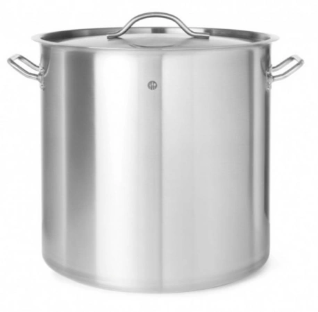 Garnek wysoki - z pokrywką Budget Line 50 l; śr. 400 x 400 h | Hendi 834701