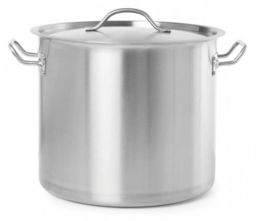 Garnek wysoki - z pokrywką Budget Line 22 l; śr. 320 x 280 h | Hendi 834206