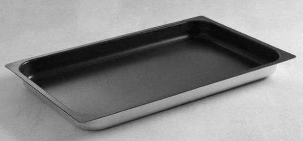 Pojemnik aluminiowy GN 1/1 z powłoką nieprzywierającą taca 20 | Hendi 805558